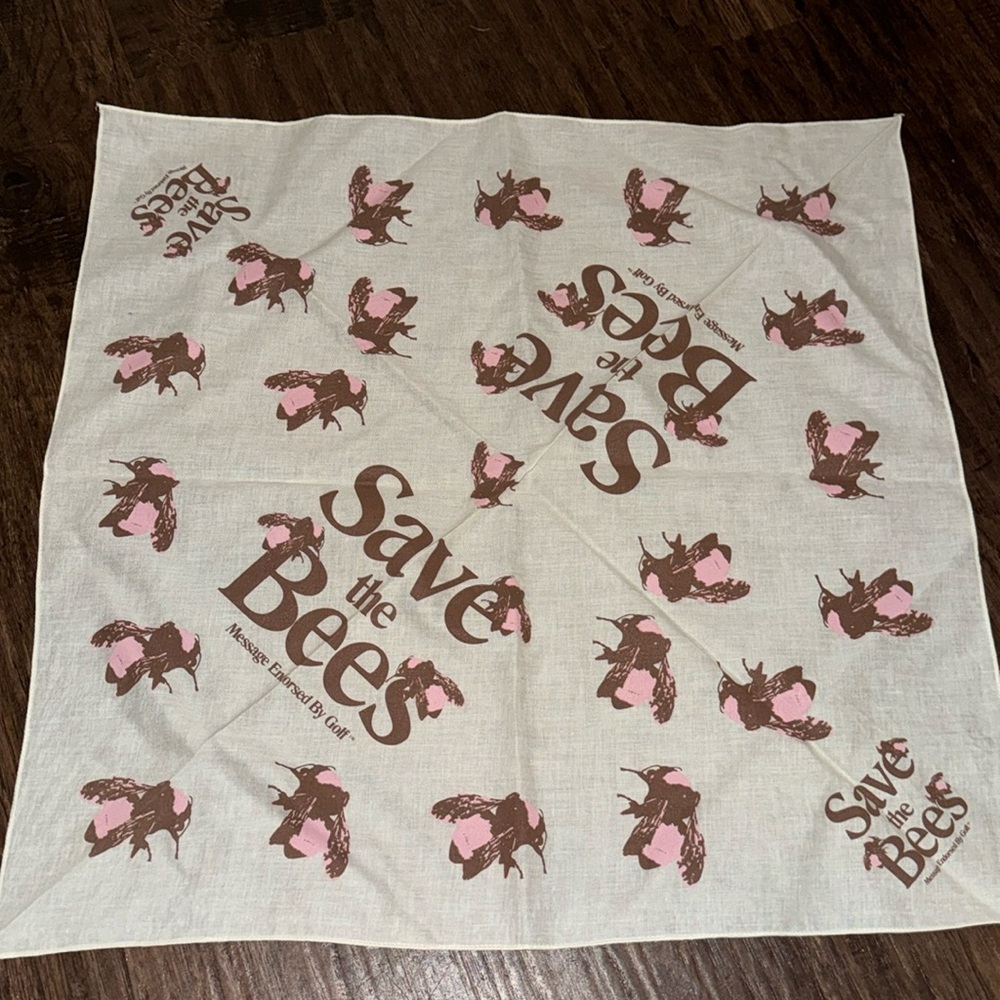 Save the Bees bandanna by GOLF